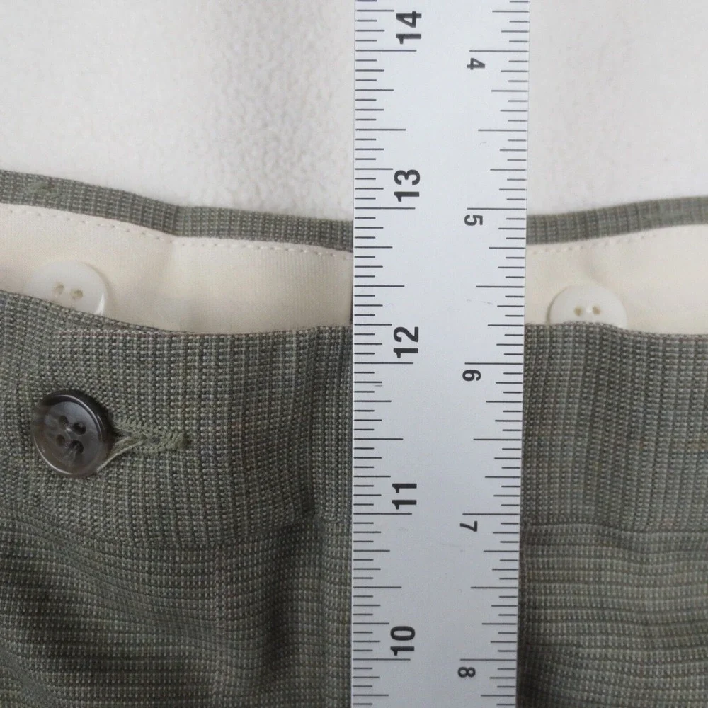 Vintage Palm Beach 2 Piece Suit Jacket Pants 35x32 Men Gray Lightweight Business
